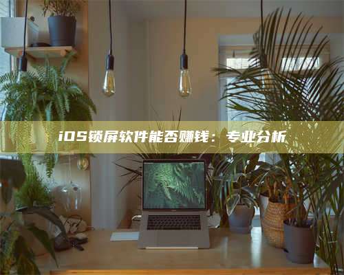 iOS锁屏软件能否赚钱：专业分析 第1张